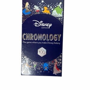 Disney Edition Chronology Game - Navy and Silver